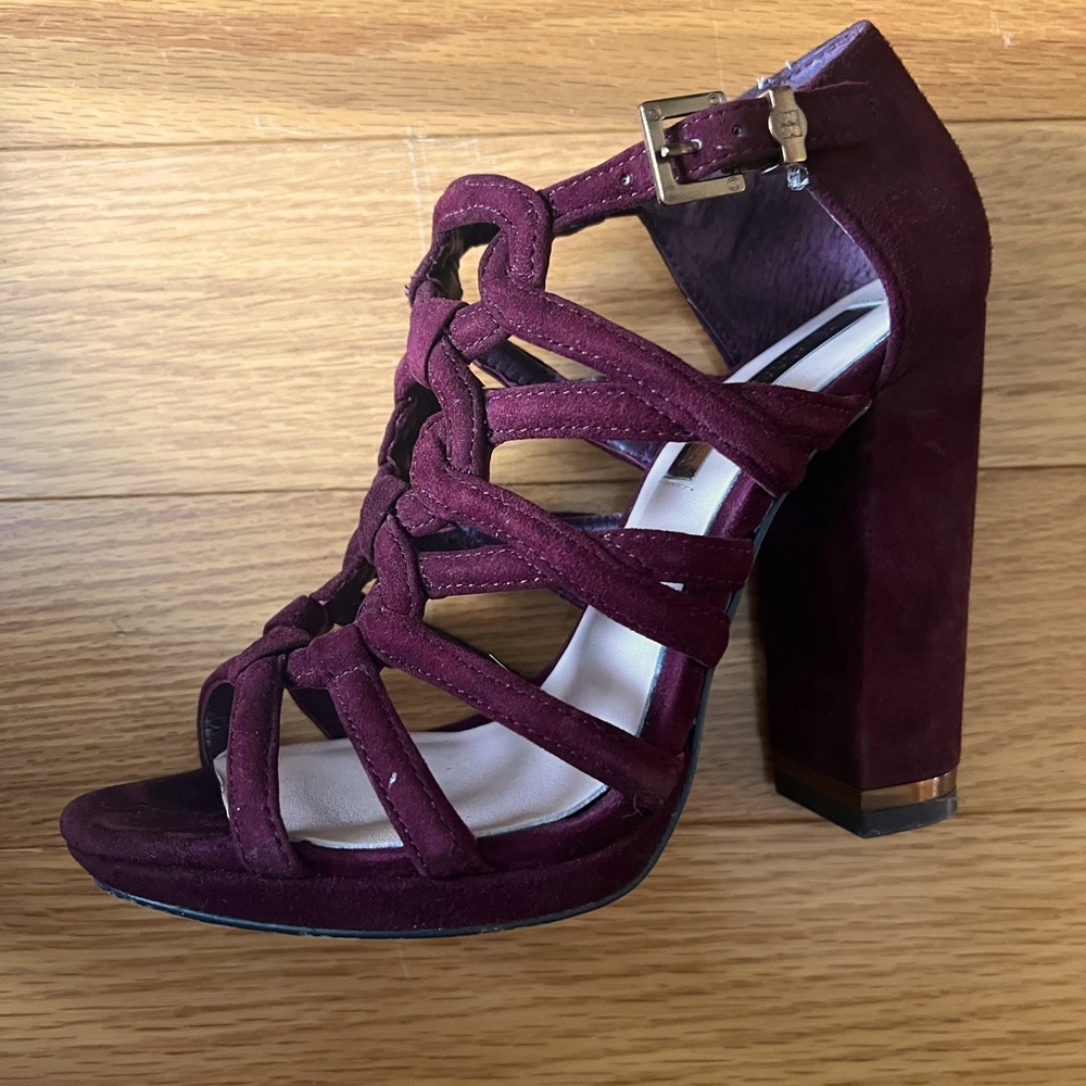 Burgundy/Wine heels from BCBGMAXAZRIA